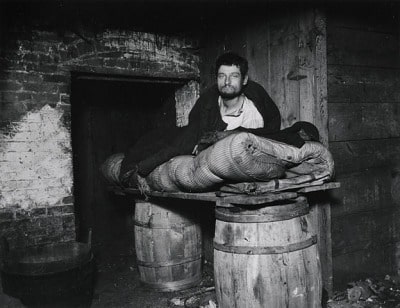 Jacob Riis, One of Four Pedlars Who Slept in the Cellar of 11 Ludow Street Rear